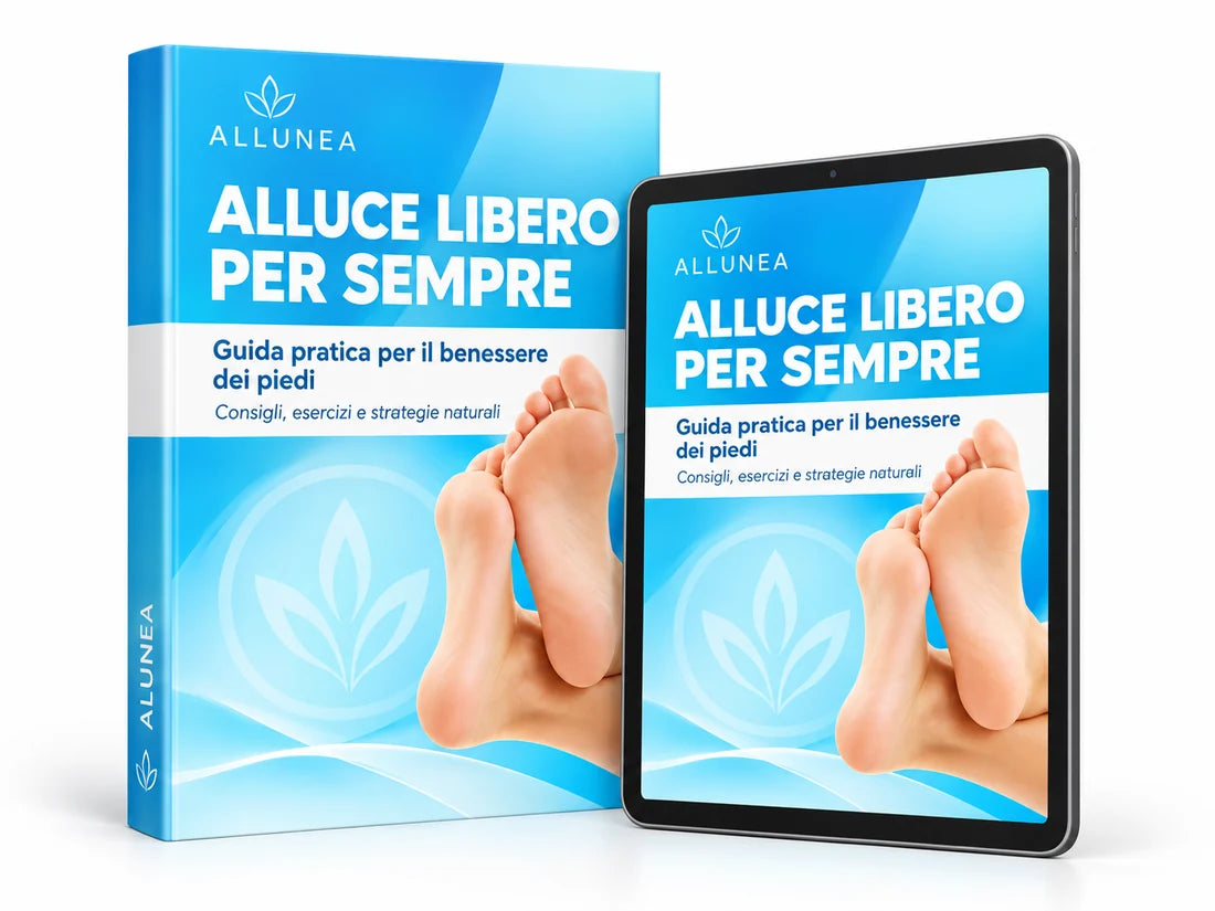 Cover of the ALLUNEA foot-care guide