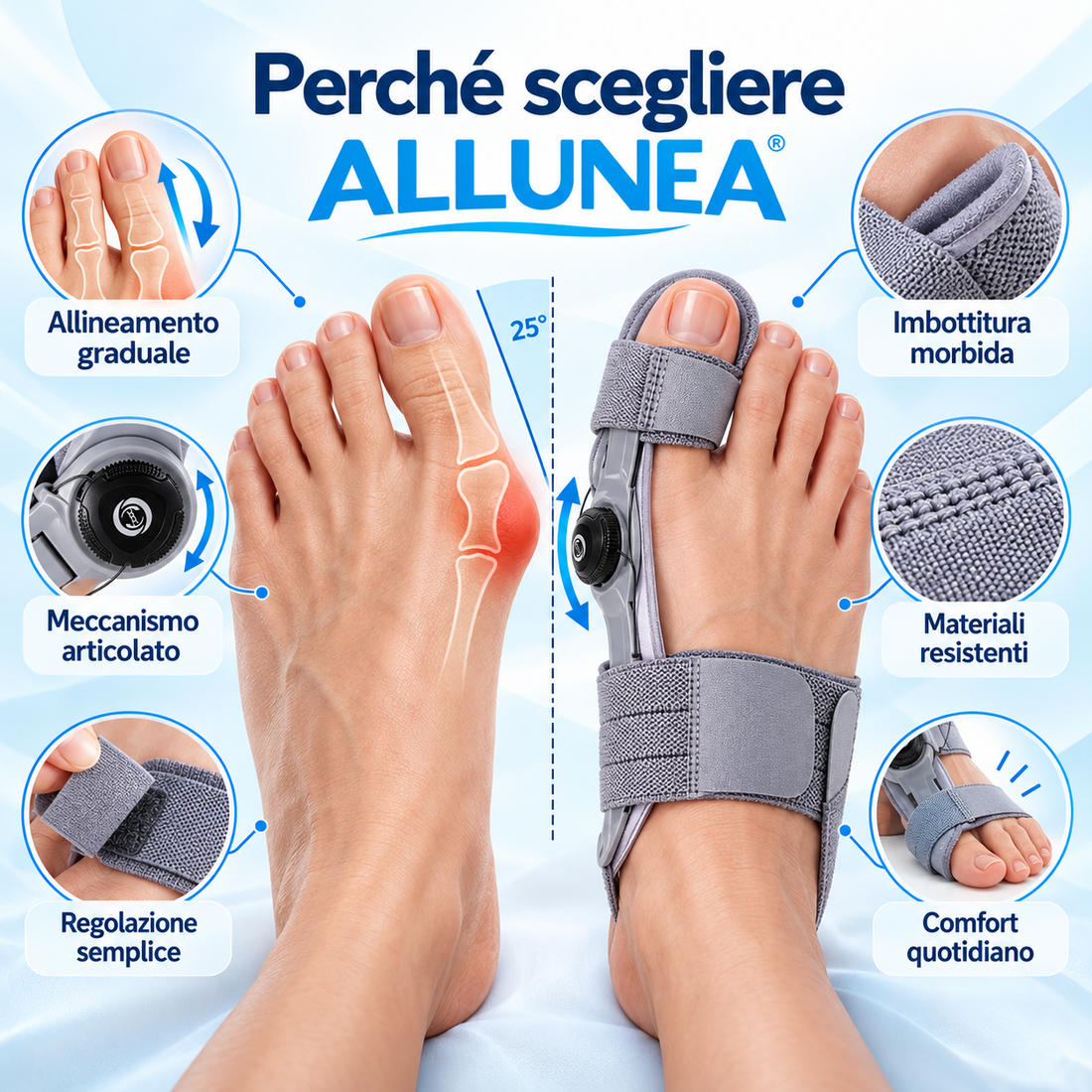 Allunea — immagine prodotto e informazioni